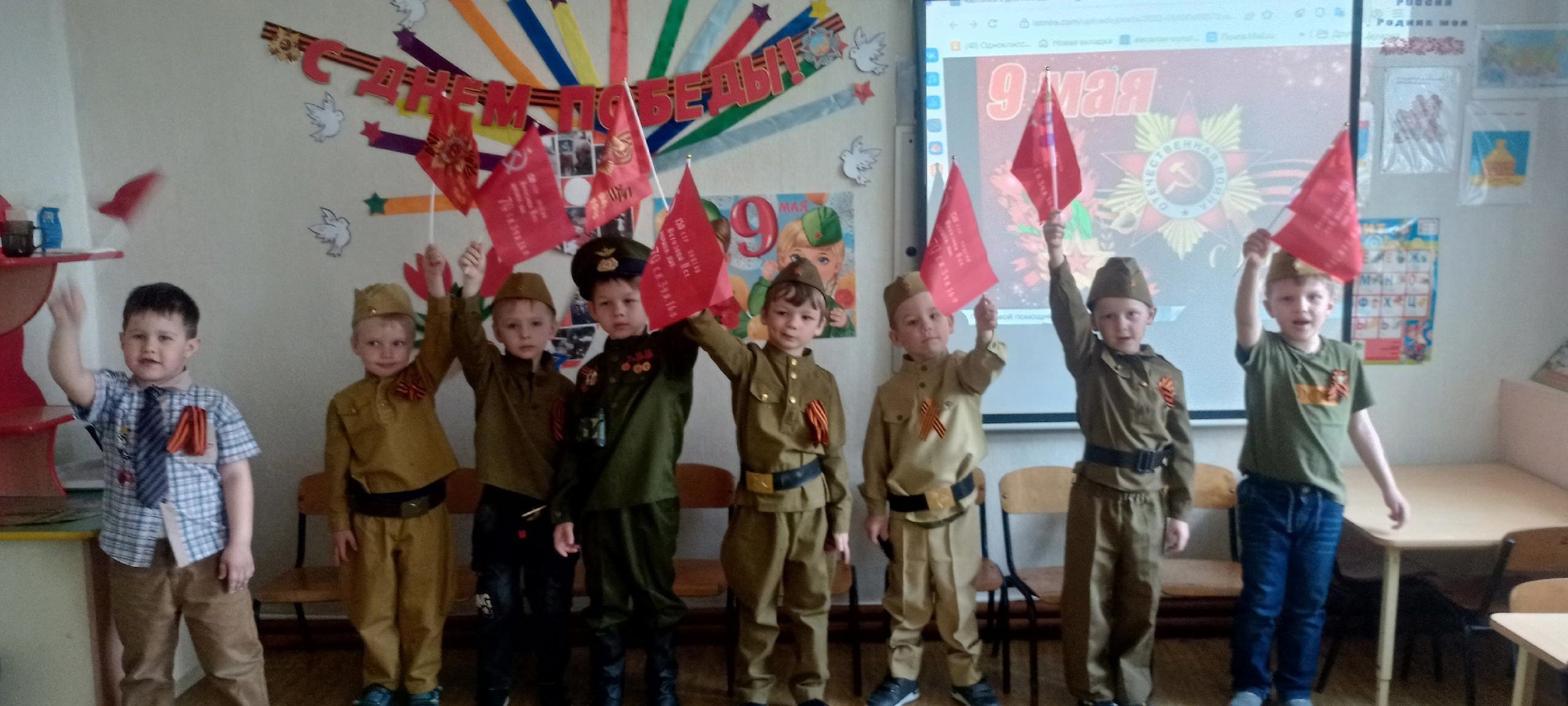 Тематическая неделя в детских садах, посвященная 78-летию со Дня Победы