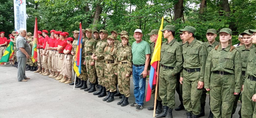 Военно-спортивная игра "Победа" прошла в Липецкой области