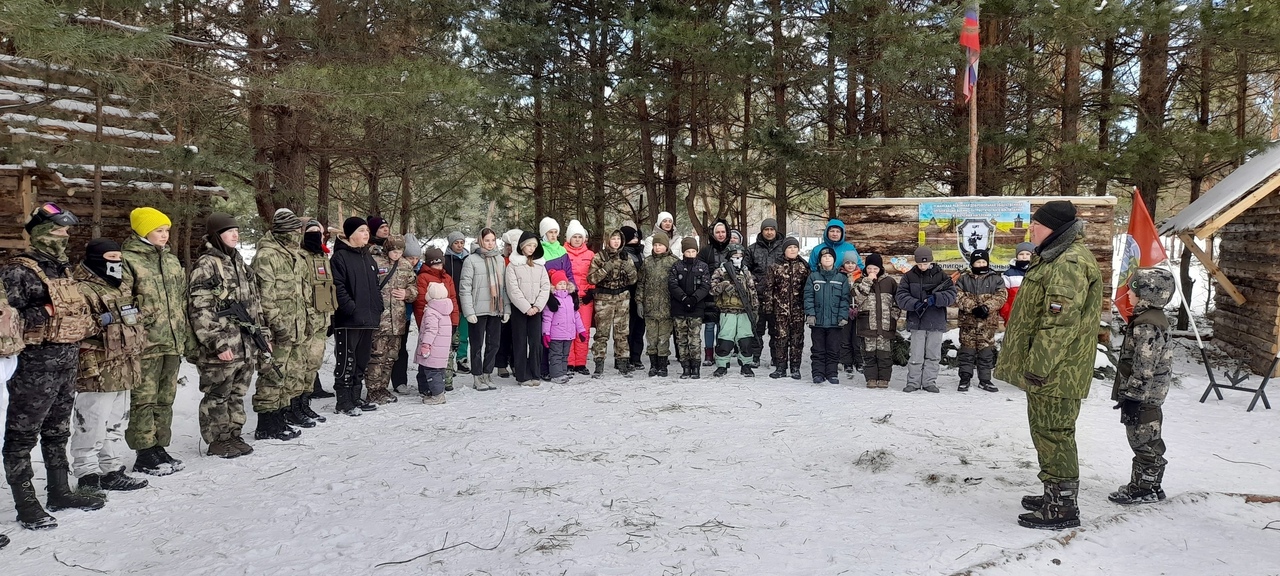 Военно-спортивное мероприятие на полигоне